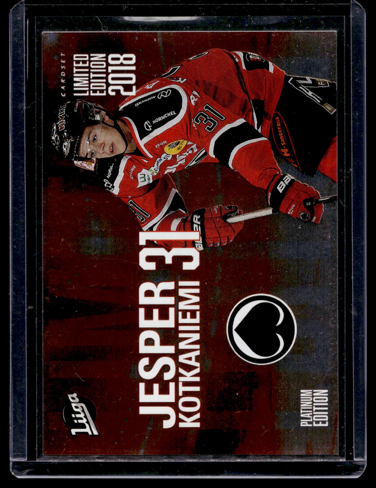 2018-19 Cardset - Limited Edition 2018 Series 1 - Jesperi Kotkaniemi