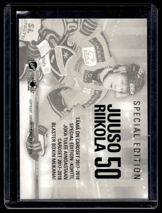 2017-18 Cardset - Limited Edition Series 2 - Juuso Riikola