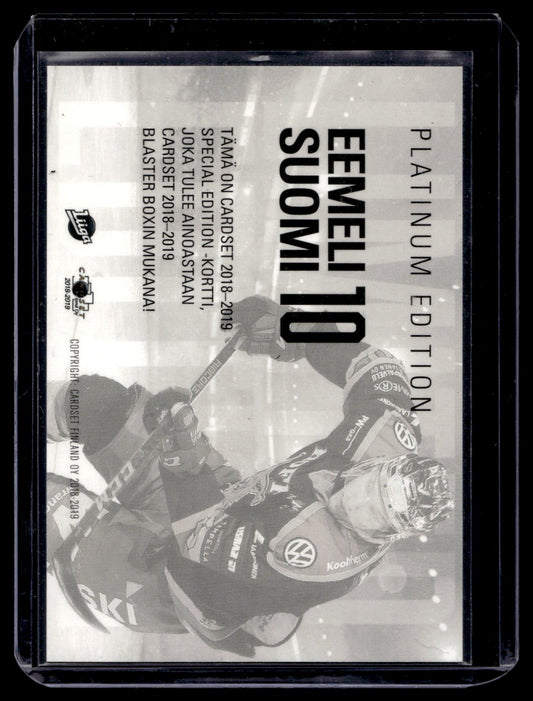 2018-19 Cardset - Limited Edition 2018 Series 1 - Eemeli Suomi