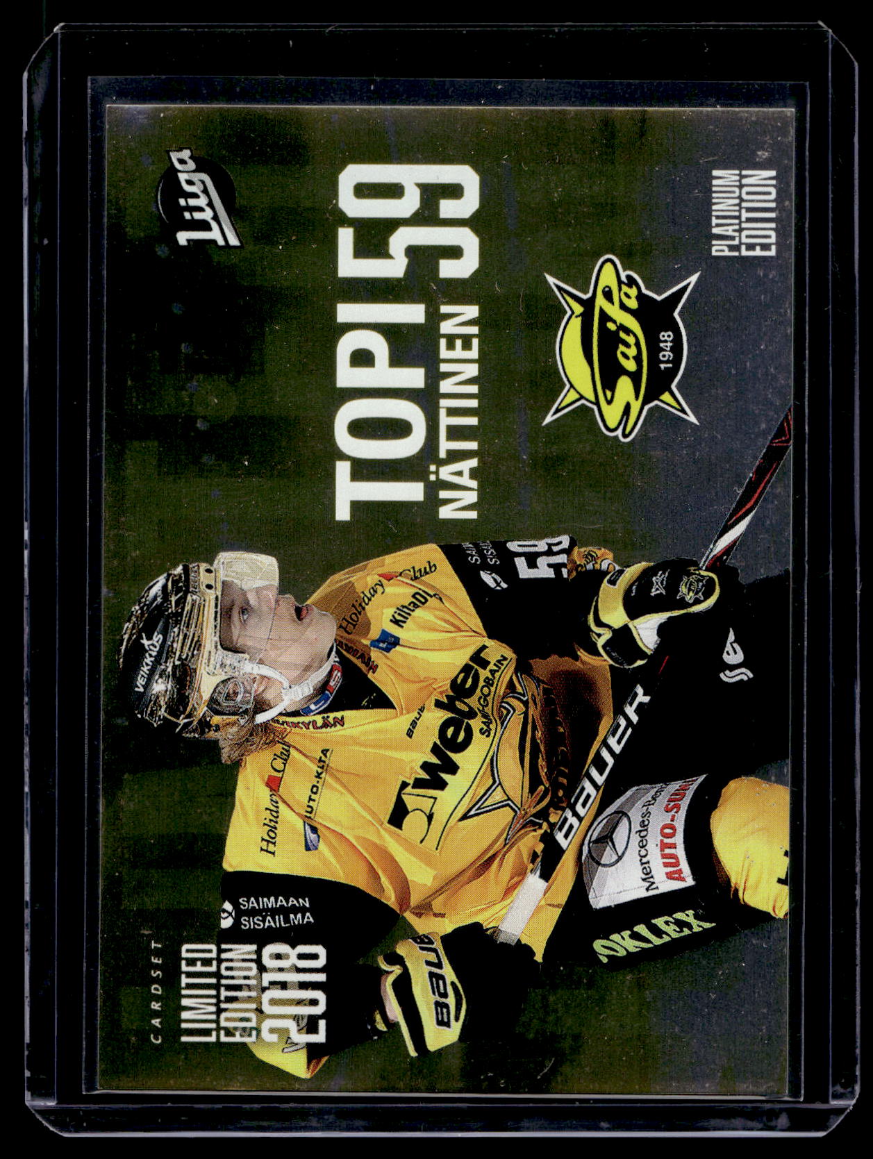 2018-19 Cardset - Limited Edition 2018 Series 1 - Topi Nättinen