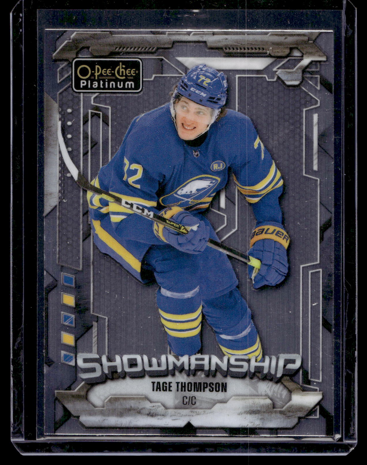 2024-25 Upper Deck OPC Platinum - Showmanship - Tage Thompson #S-11