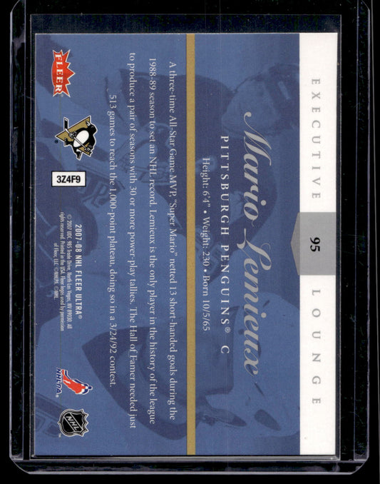 2006-07 Flair Showcase - Executive Lounge - Mario Lemieux #95