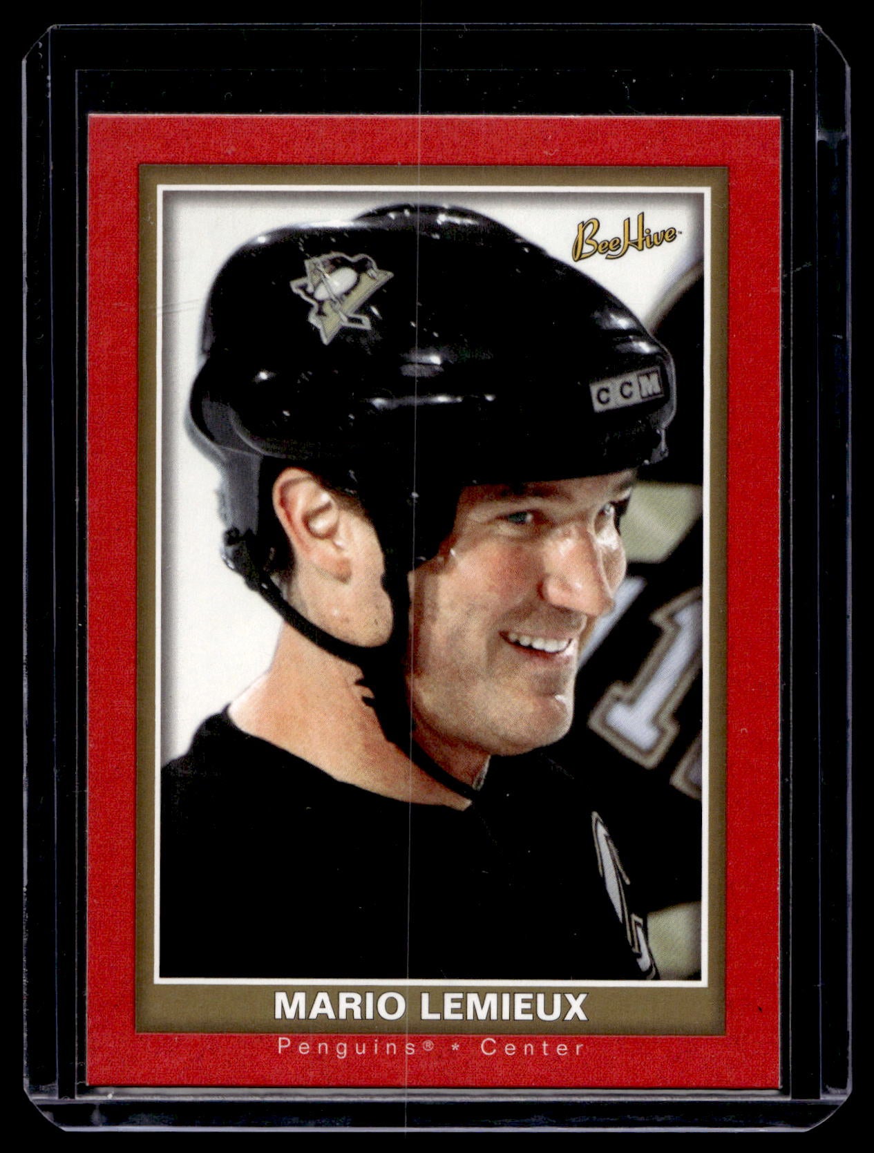 2005-06 Upper Deck Bee Hive - Red - Mario Lemieux #71