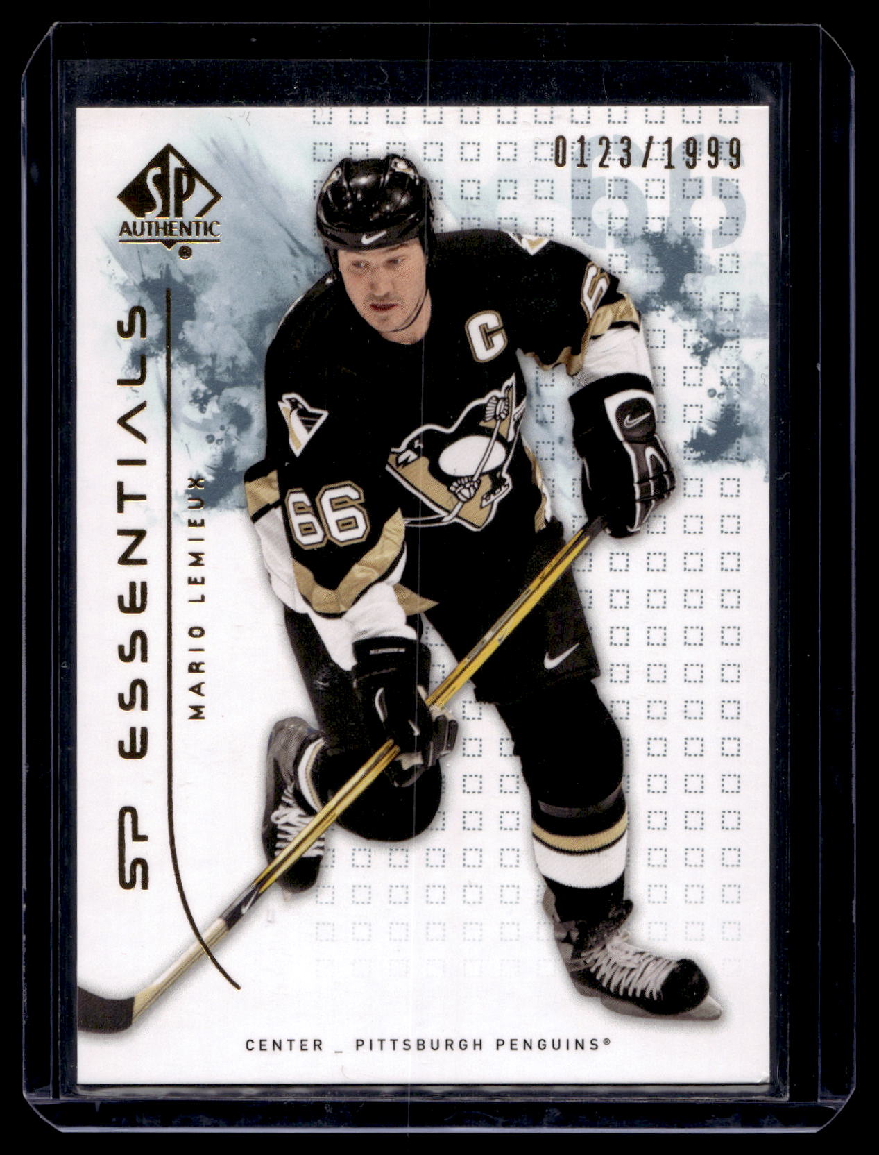 2009-10 Upper Deck SP Authentic - SP Essentials - Mario Lemieux #128 /1999