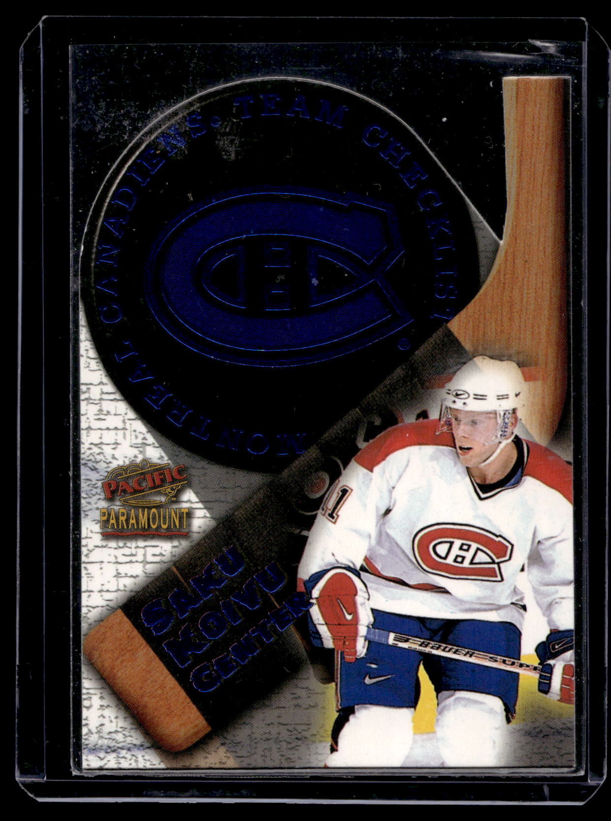 1998-99 Pacific Paramount - Team Checklists - Saku Koivu #13