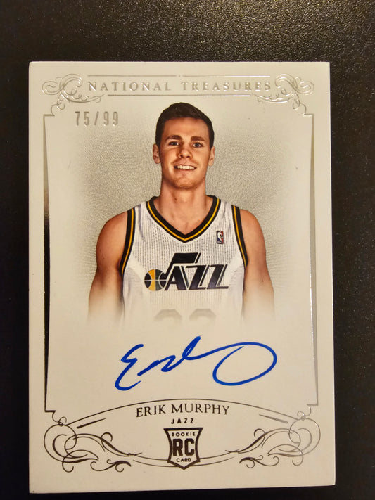 2013-14 Panini National Treasures - Erik Murphy #140 /99 RC