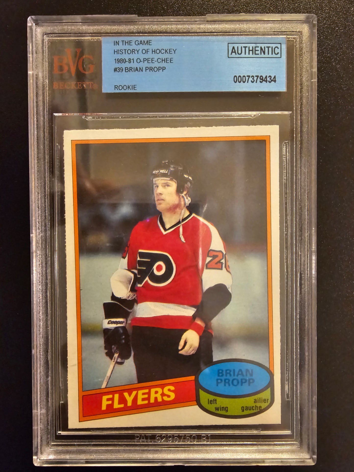 2012-13 In the Game History of Hockey Brian Propp #39 RC