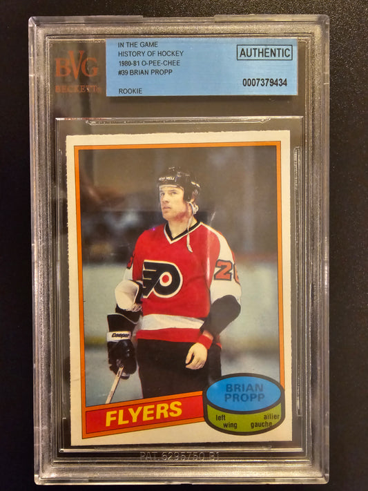 2012-13 In the Game History of Hockey Brian Propp #39 RC