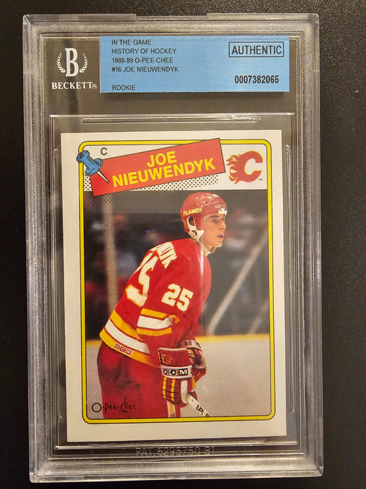 2012-13 In the Game History of Hockey Joe Nieuwendyk #16 RC
