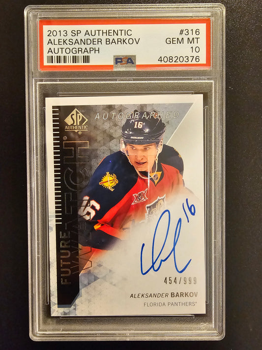 2013-14 Upper Deck SP Authentic Future Watch - Aleksander Barkov #316 /999 PSA 10 RC