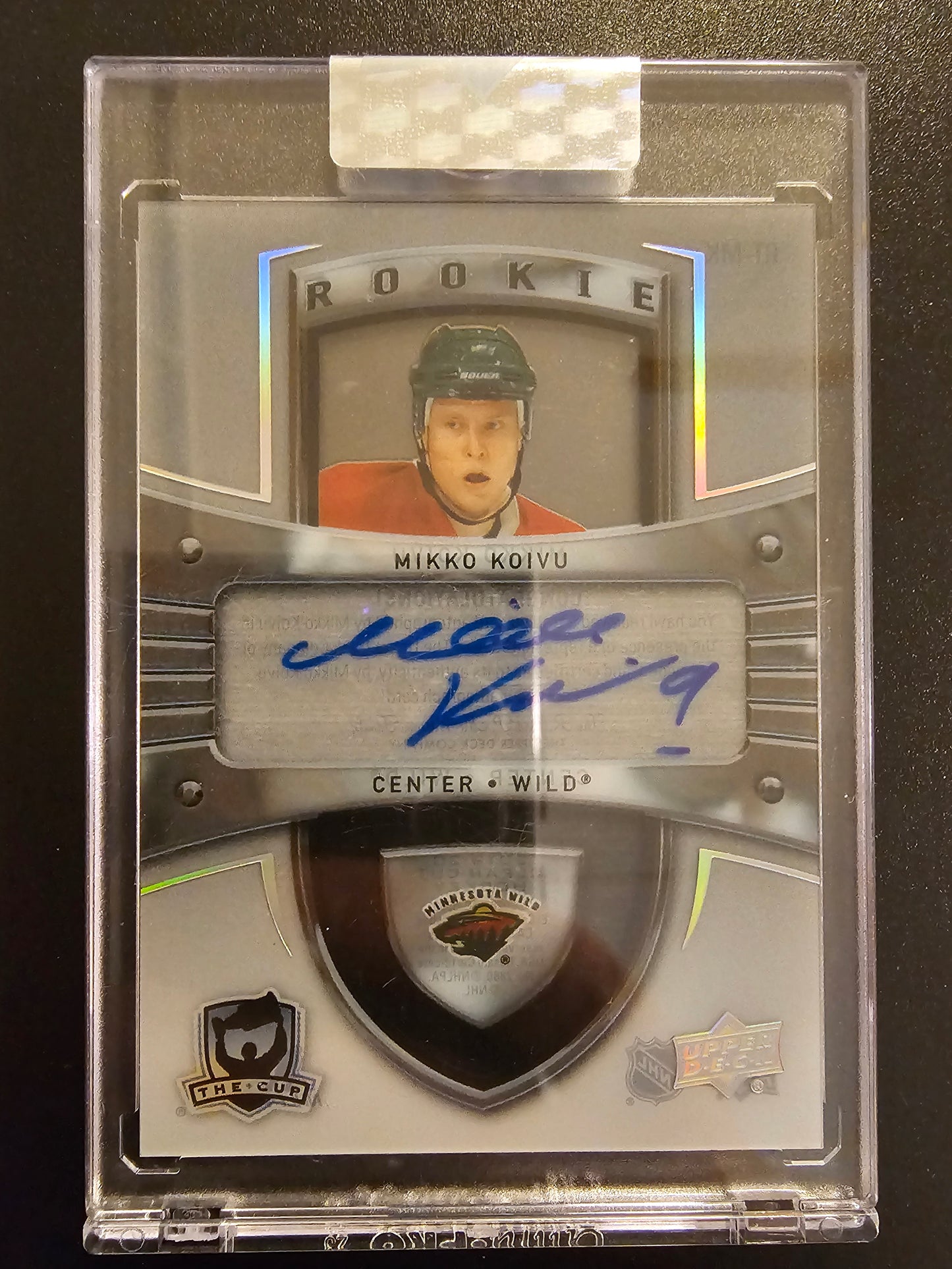 2019-20 Upper Deck Clear Cut - Rookie Tribute Autos Mikko Koivu #RT-MK
