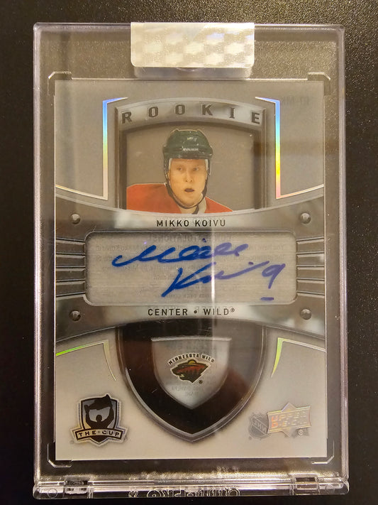 2019-20 Upper Deck Clear Cut - Rookie Tribute Autos Mikko Koivu #RT-MK