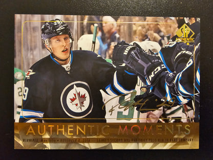 2016-17 Upper Deck SP Authentic - Spectrum Autographs Patrik Laine #114 RC