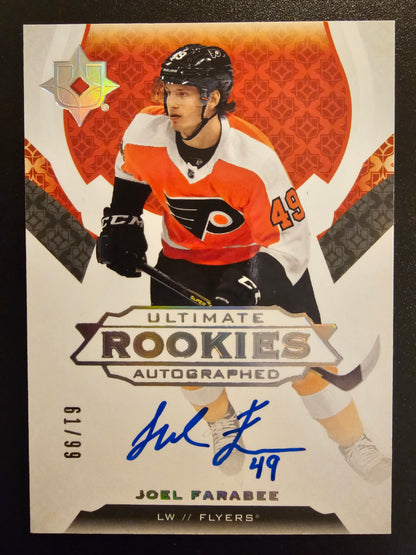 2019-20 Upper Deck Ultimate Collection - Joel Farabee #197 /99 RC
