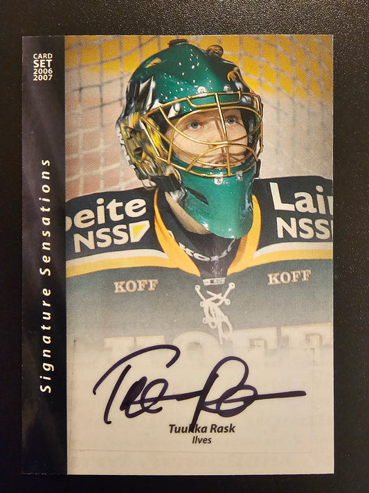 2006-07 Cardset Signature Sensations - Tuukka Rask /44