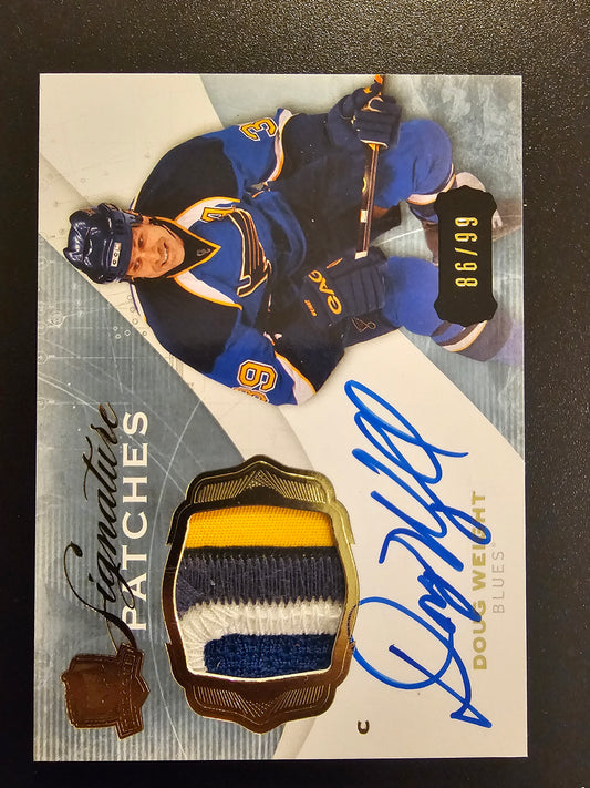 2014-15 Upper Deck The Cup Signature Patches - Doug Weight #SP-DW /99