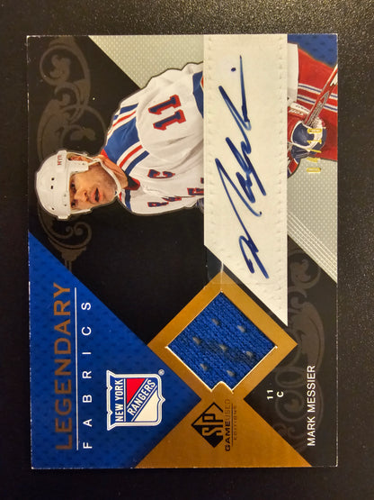2007-08 Upper Deck SP Game Used Legendary Fabrics - Mark Messier #LAF-MM /10