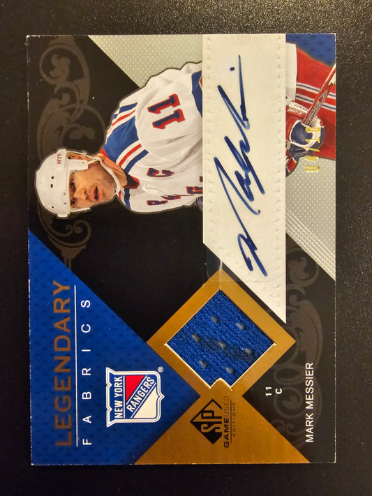 2007-08 Upper Deck SP Game Used Legendary Fabrics - Mark Messier #LAF-MM /10