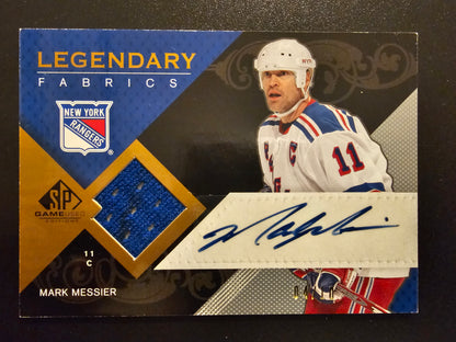 2007-08 Upper Deck SP Game Used Legendary Fabrics - Mark Messier #LAF-MM /10