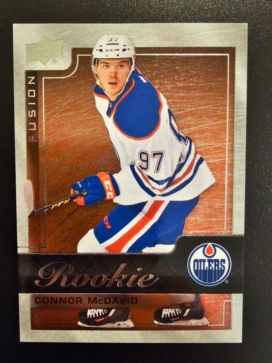 2015-16 Upper Deck Fusion - Rookie Achievements Connor McDavid #R1 RY