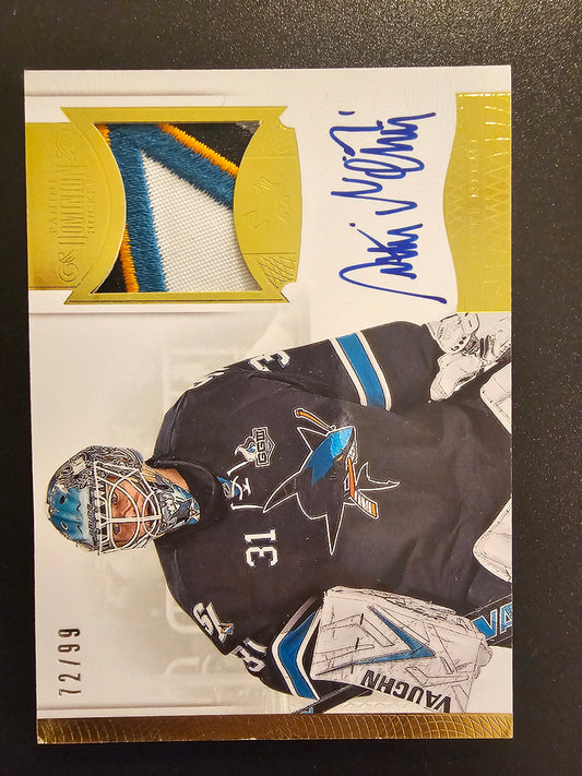 2013-14 Panini Dominion - Autograph Patches Antti Niemi #AP-AN /99