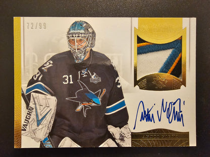 2013-14 Panini Dominion - Autograph Patches Antti Niemi #AP-AN /99