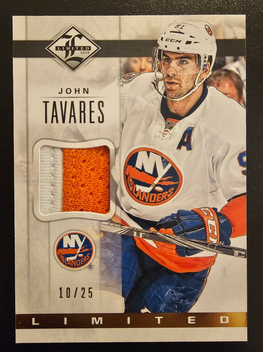 2012-13 Limited - Materials Prime - John Tavares #LJTA /25
