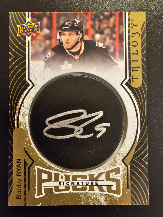 2017-18 Upper Deck Trilogy - Signature Pucks - Bobby Ryan #SP-BR