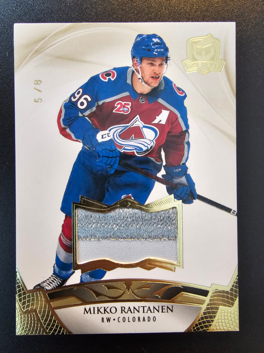 2020-21 Upper Deck The Cup - Gold Jersey Mikko Rantanen #5 /8