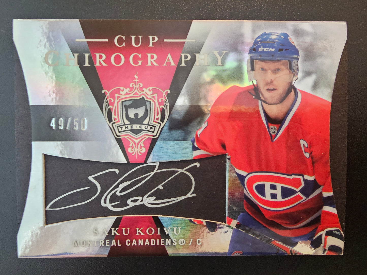 2007-08 Upper Deck The Cup - Chirography - Saku Koivu #CC-SK /50
