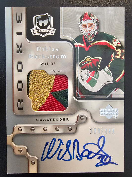 2006-07 Upper Deck The Cup RPA - Niklas Backstrom #137 /249 RC