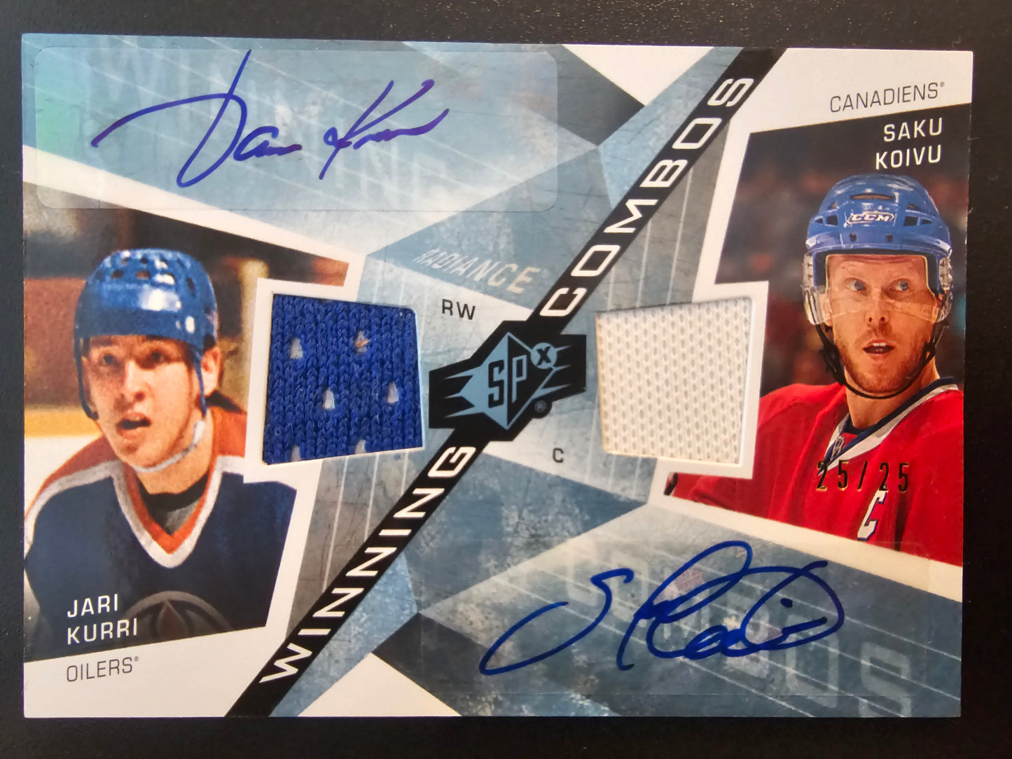2008-09 Upper Deck SPx - Winning Combos - Radiance Autographs #WC-KK /25