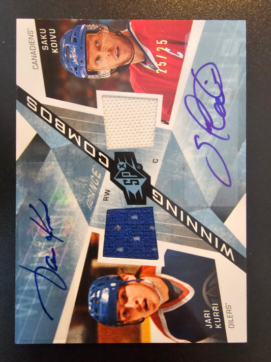2008-09 Upper Deck SPx - Winning Combos - Radiance Autographs #WC-KK /25