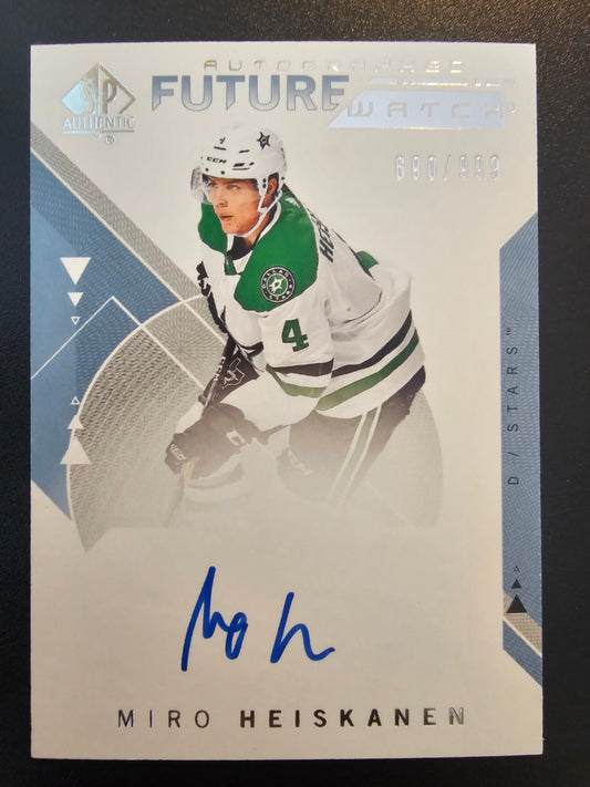 2018-19 Upper Deck SP Authentic Future Watch - Miro Heiskanen #191 /999 RC