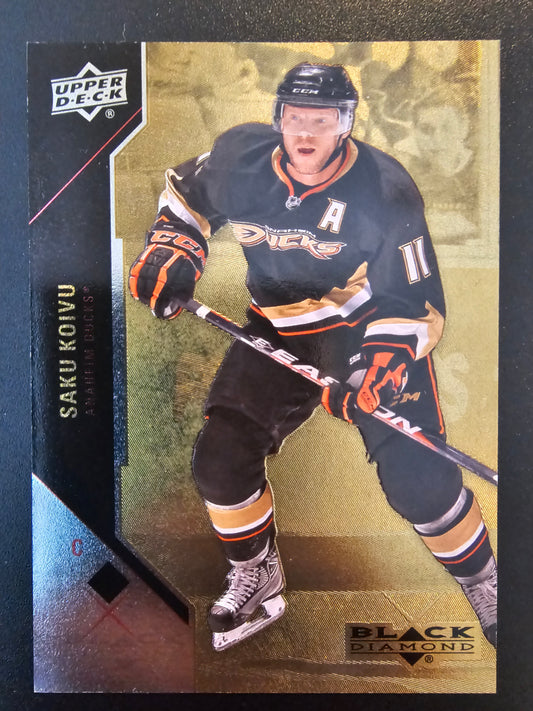 2011-12 Upper Deck Black Diamond - Gold - Saku Koivu #2 /10
