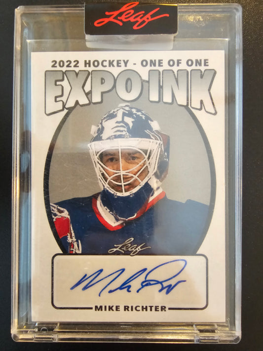 2022 Leaf Expo 2022 - Expo Ink Gray - Mike Richter #EI-MR2 1of1