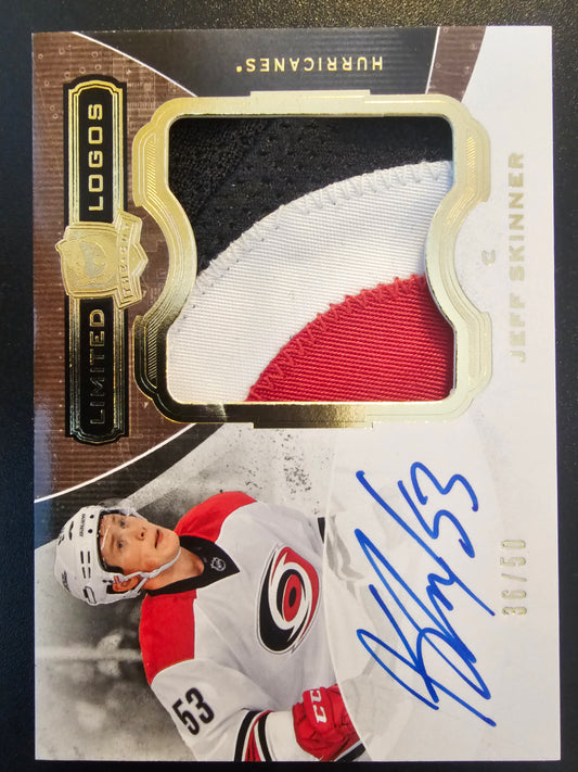 2014-15 Upper Deck The Cup - Limited Logos - Jeff Skinner #LL-SK /50
