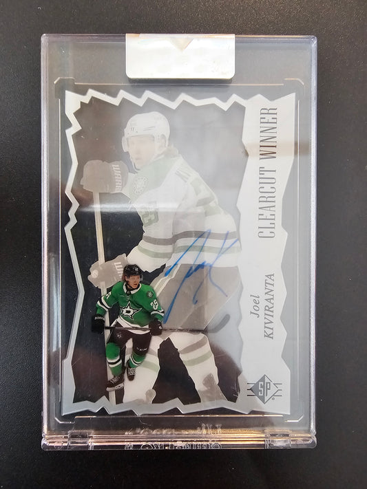 2021-22 Upper Deck Clear Cut - Clearcut Winners Joel Kiviranta #CW-JK