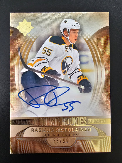 2013-14 Upper Deck Ultimate Collection - Ultimate Rookies - Rasmus Ristolainen #164 /99 RC
