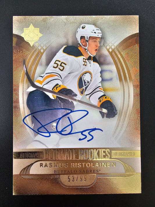 2013-14 Upper Deck Ultimate Collection - Ultimate Rookies - Rasmus Ristolainen #164 /99 RC
