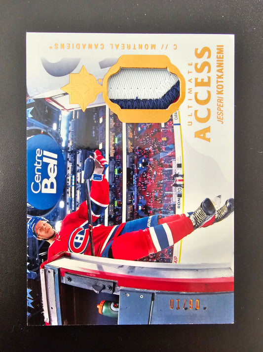 2018-19 Upper Deck Ultimate Collection - Ultimate Access Premium Materials Copper #UA-JK /10 RY