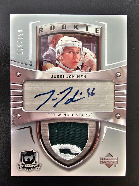 2005-06 Upper Deck The Cup RPA - Jussi Jokinen #112 /199 RC