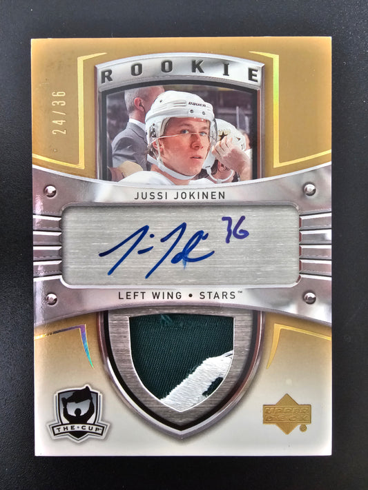 2005-06 Upper Deck The Cup RPA Gold - Jussi Jokinen #112 /36 RC