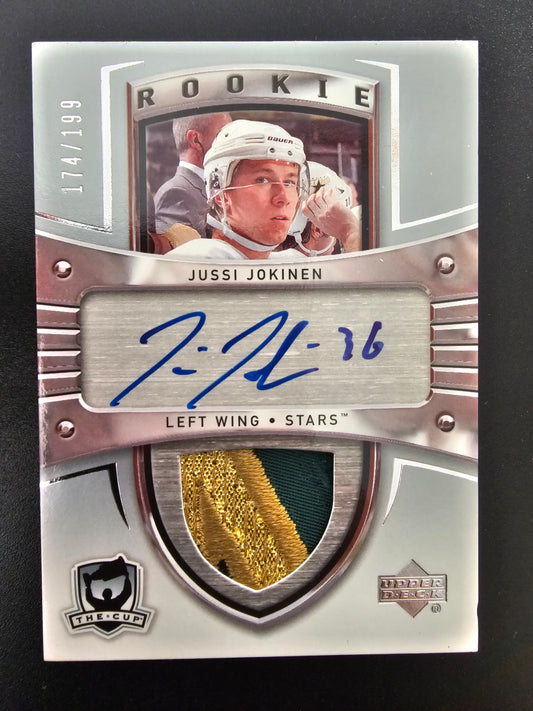 2005-06 Upper Deck The Cup RPA - Jussi Jokinen #112 /199 RC