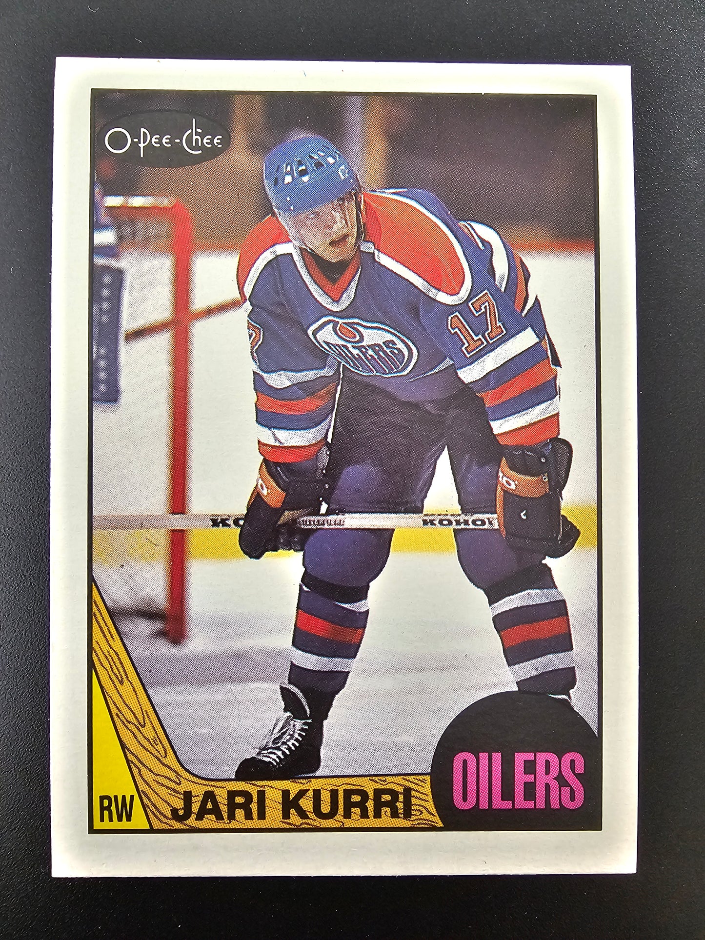 1987-88 O-Pee-Chee - Jari Kurri Blank Backs #148