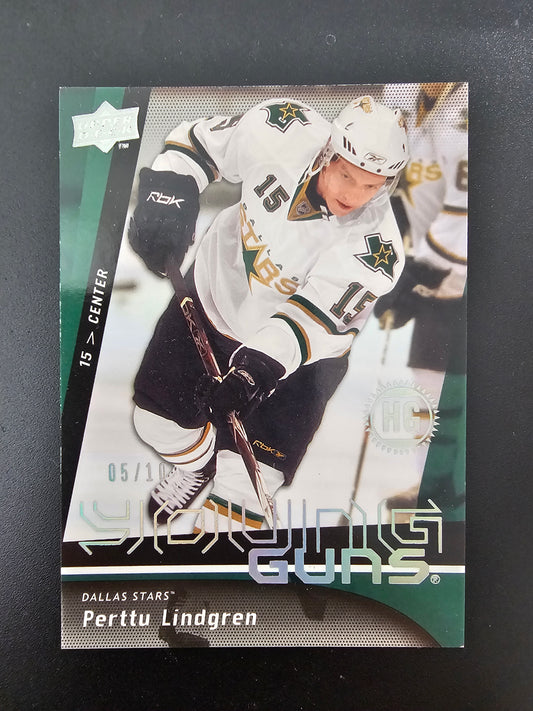2009-10 Upper Deck - Young Guns High Gloss - Perttu Lindgren #458 /10 RC