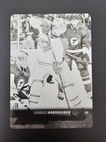 2015-16 Upper Deck - Young Guns black printing plate - Markus Hannikainen #493 1of1