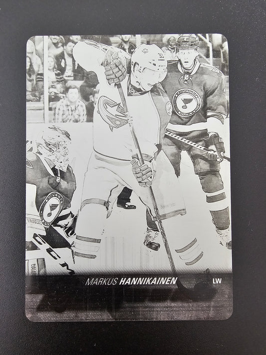 2015-16 Upper Deck - Young Guns black printing plate - Markus Hannikainen #493 1of1