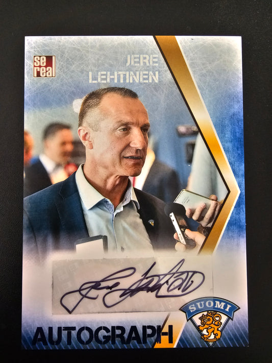 2016 Sereal Team Finland Autograph Jere Lehtinen #FIN-AUT-021 /25