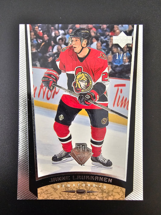 2019-20 Upper Deck 30th Anniversary Buyback 1998-99 - Janne Laukkanen #141 1of1